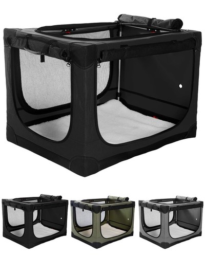 Collapsible dog crate - collapsible, for