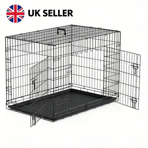 Metal dog crate pet - metal,