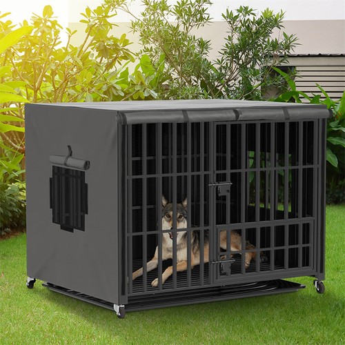 Heavy duty dog - crate, tear