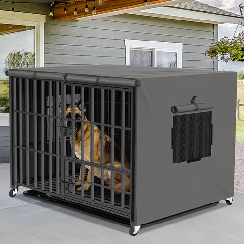 Heavy duty dog crate large - dog,