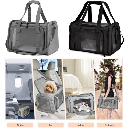 Fabric dog crate puppy carrier - puppy,