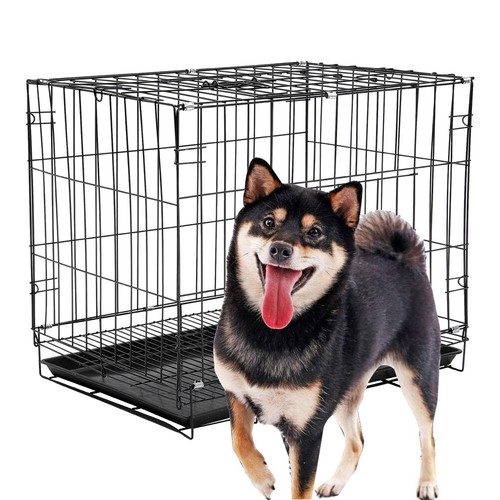 Dog crate large cage - crate, puppy