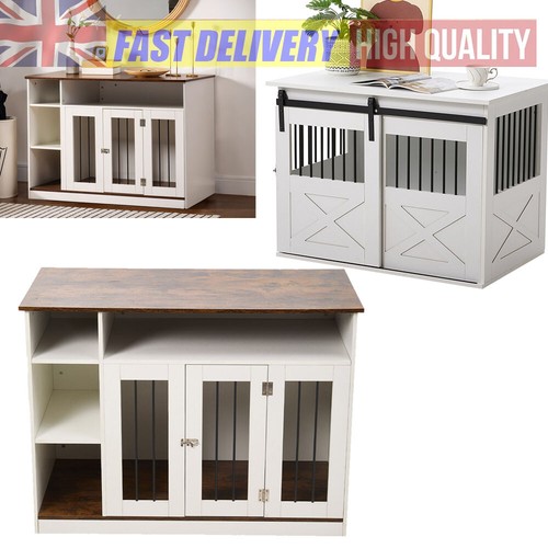 Large dog crate - crate, end