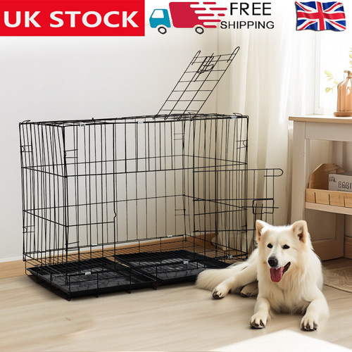 Door dog cage puppy - door,