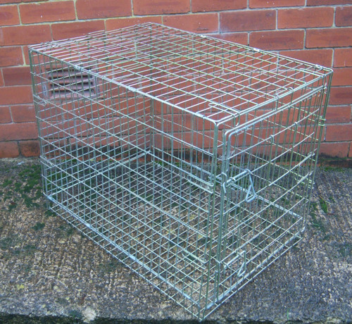 Large metal dog crate - dog, cage