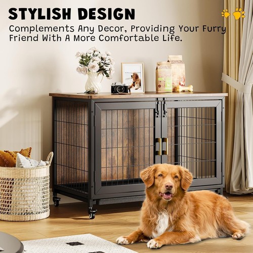 Dog crate furniture - crate, furniture-style