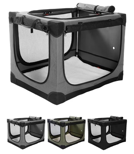 Door dog crate with - 4,