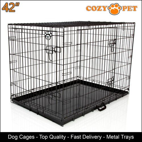Dog cage black - cage, puppy