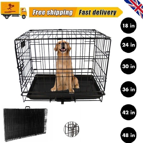 Metal dog cage - puppy, training