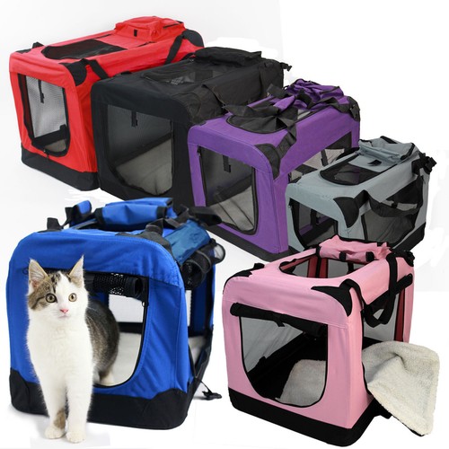 Fabric dog crate pet carrier - pet,