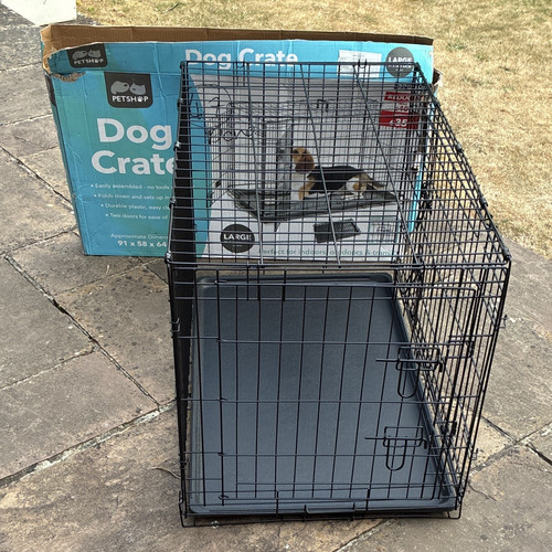 Petshop large folding metal - large,