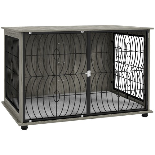 Pawhut dog crate - crate, furniture