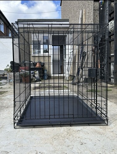 Large folding dog - folding, crate