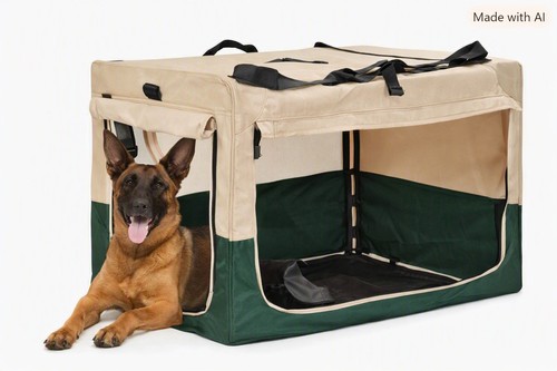 Pet soft dog - soft, crate