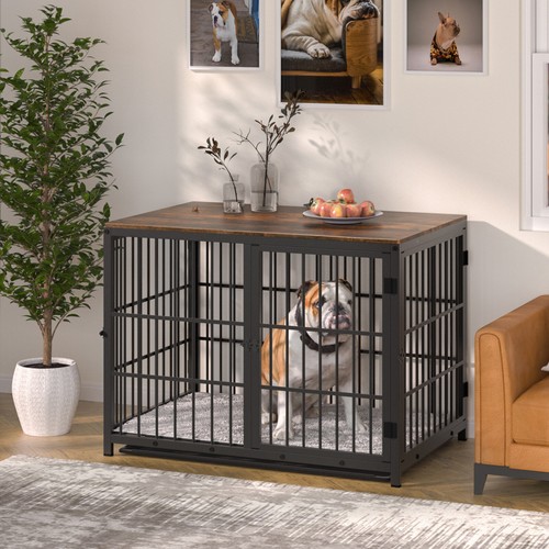 Bingopaw wooden dog crate - dog,