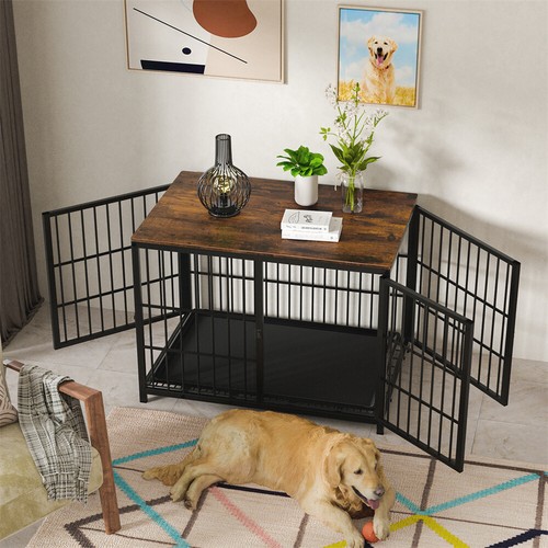 Large wooden dog - large,
