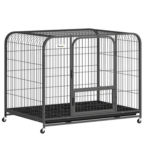 Pawhut heavy duty - dog, crate