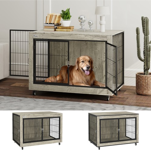 Dog crate furniture - dog,